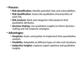 Information Risk Assessment and Analysis. | PPTX