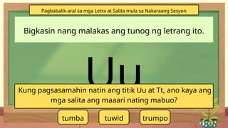 WEEK 2 SESSION 2.pptx ARAL READING PROGRAM BASIC | PPTX