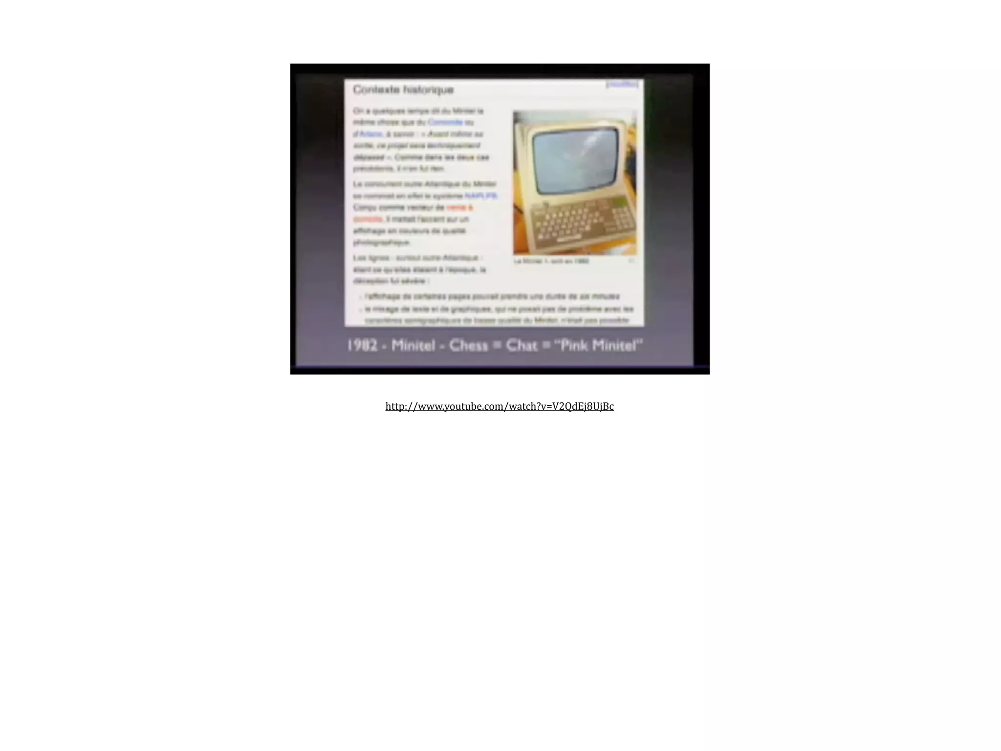 Week # 2 Social Media: Histories of the Internet