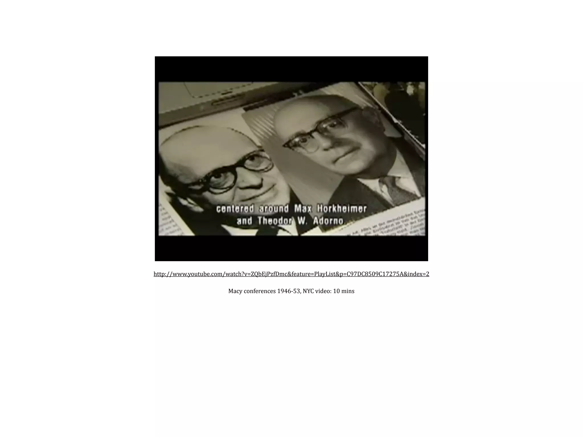 Week # 2 Social Media: Histories of the Internet