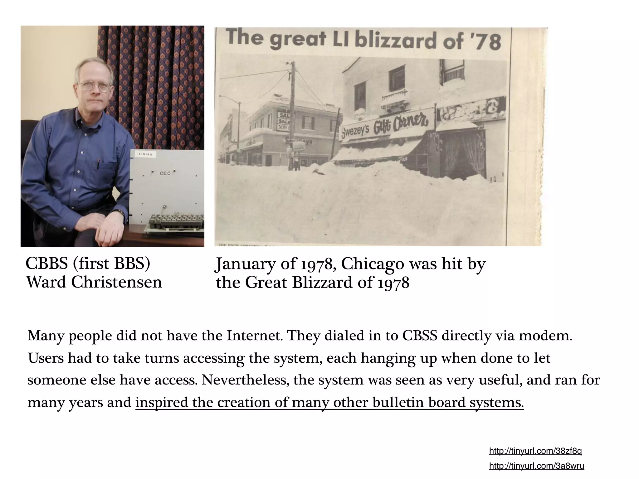 Week # 2 Social Media: Histories of the Internet