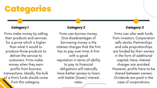 Fund Categorisation Example Sources and Uses of Funds | PDF
