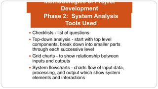 Phase Ii System Implementation MIS 49100 Week 2 Systems Development Life Cycle | PPTX