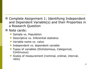 Variables | PPT