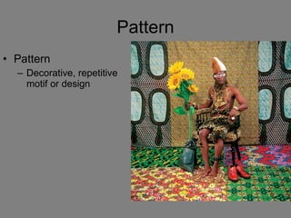 Pattern Pattern Decorative, repetitive motif or design 