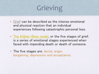 Psychology of cancer patient | PPTX