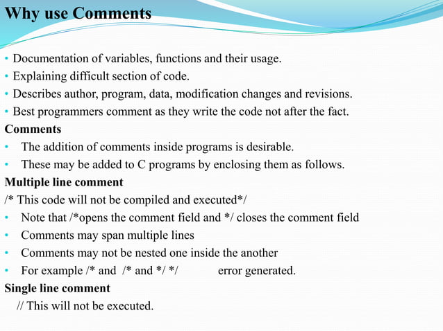 COMPUTER PROGRAMMING | PPT