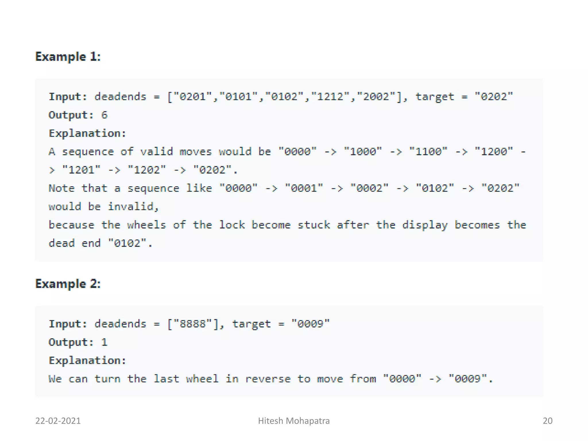 Leetcode Problem Solution | PPT