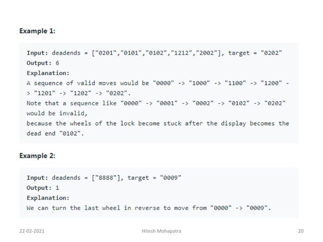 Leetcode Problem Solution | PDF