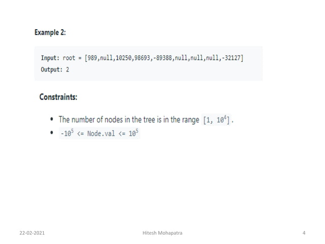 Leetcode Problem Solution | PPT