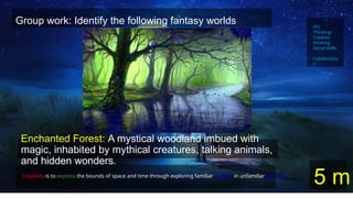 Exploring Creativity and Fantasy Worlds through Narnia Analysis | PPTX