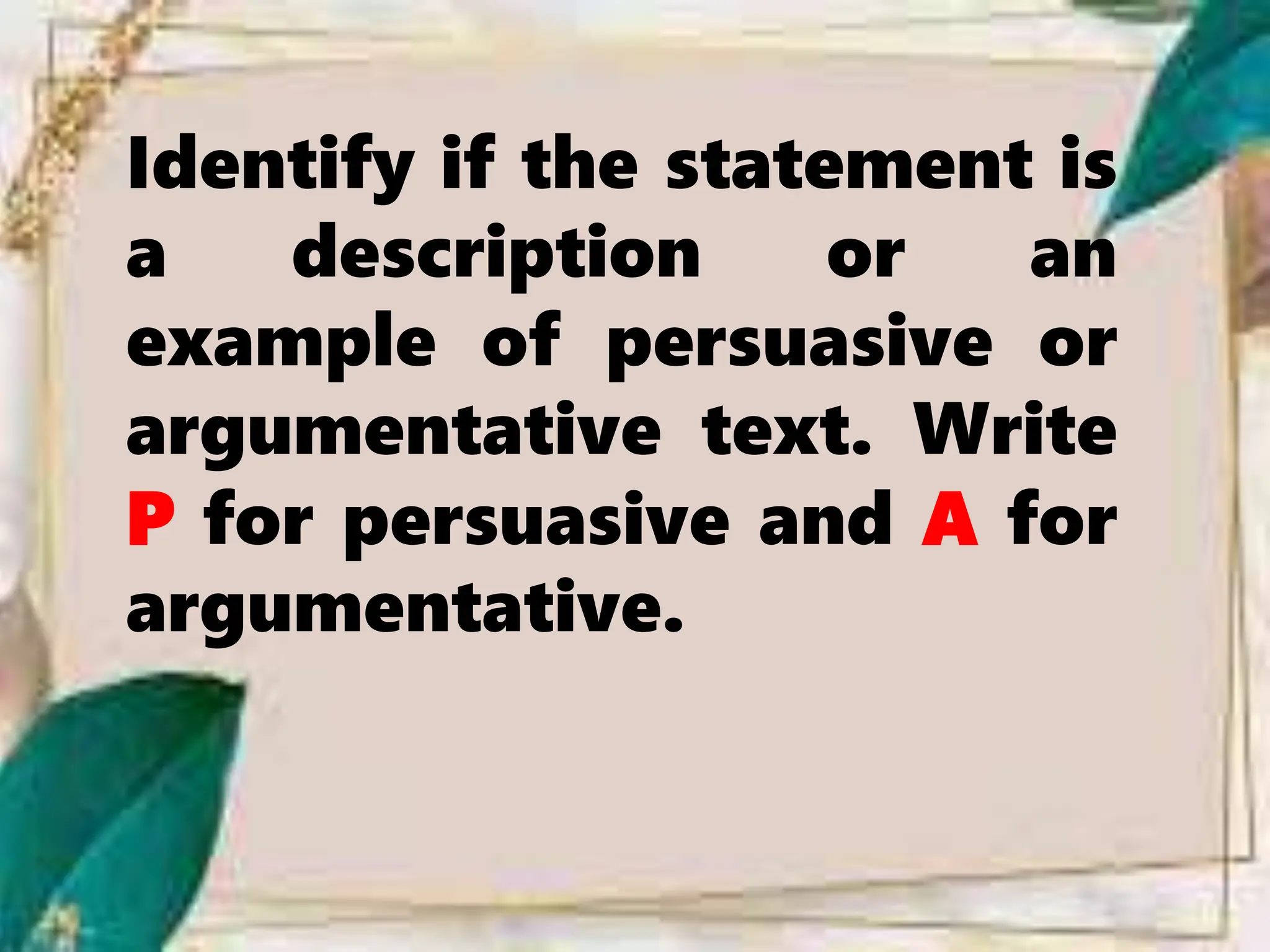 Writing Persuasive Essay Technique for Grade 10 | PPTX