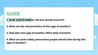 Comprehensive Guide to Understanding Weather and Its Characteristics ...