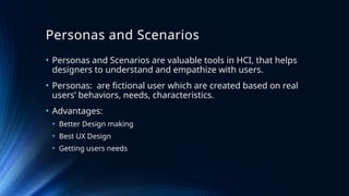 Understanding Users in human Computer interaction | PPTX