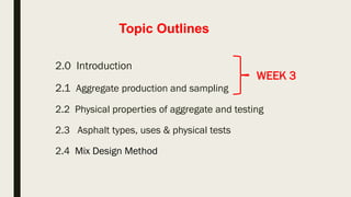 HOT MIX ASPHALT MATERIALS AND MIX DESIGN | PDF