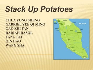 Stack Up Potatoes Chua Yong ShengGabriel Yee Qi MingGaoZhi FanRadiahRasolTang LeiQin HaoWang Sha 