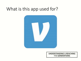 What is this app used for?
 