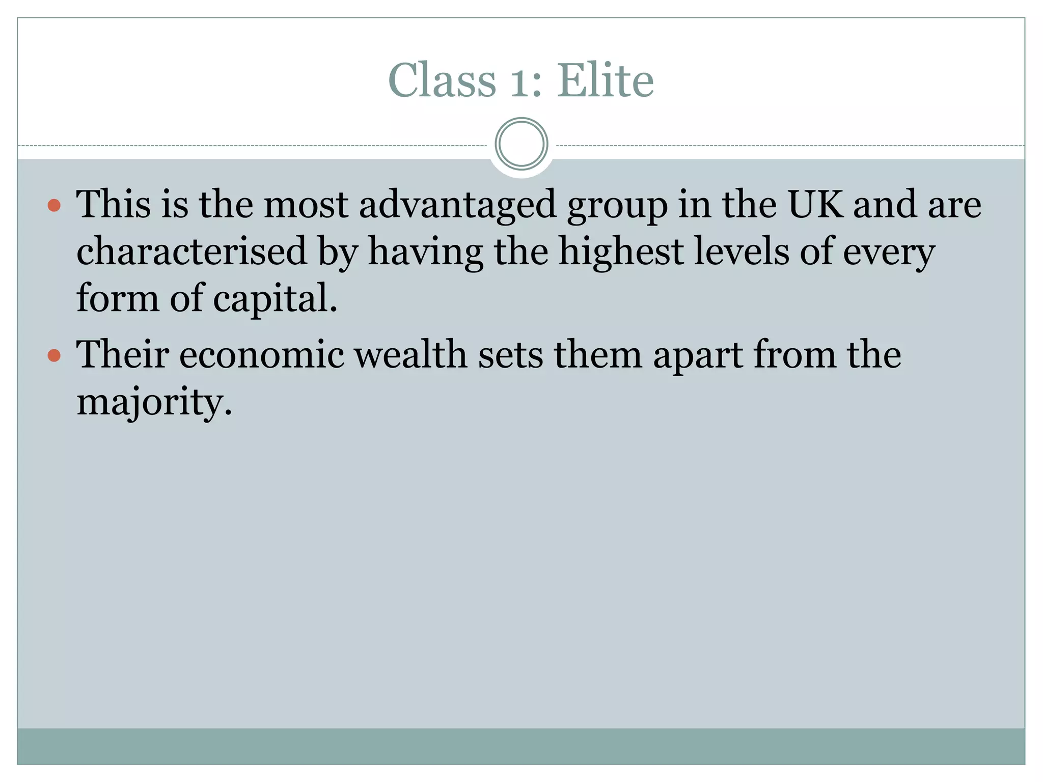 A New Model of Social Class? Findings from the BBC’s Great British