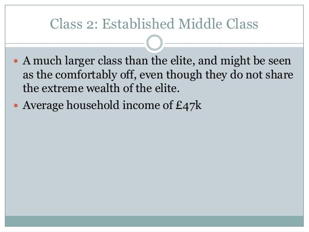 A New Model Of Social Class Findings From The Bbc S Great British Cl - class