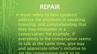 Conversation Repairs Example week 3-ORAL COMMUNICATION IN CONTEXT - Copy.pptx