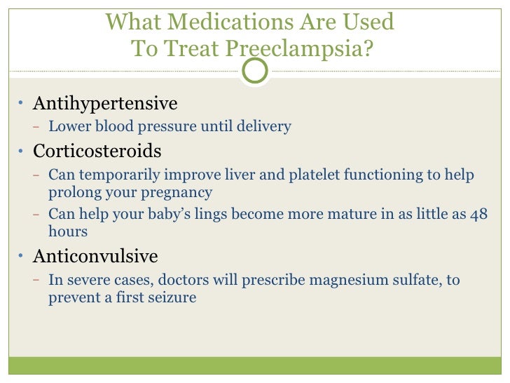 pre eclampsia medication hiccups pregnancy