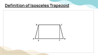 Deﬁnition of Isosceles Trapezoid
 