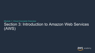 Comprehensive Introduction to Cloud Computing and AWS Services | PDF
