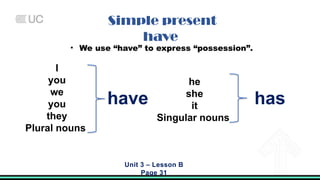 SImple present tense. VerbTobe_Pronouns pptx | PPTX