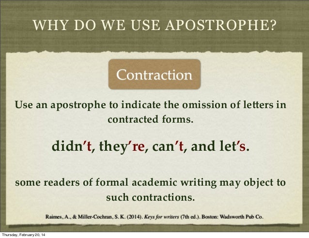 of contracted not form may and