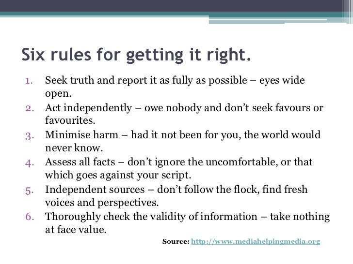 Theories of Media Ethics