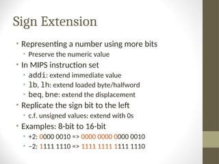 Understanding Binary Integers and MIPS Instruction Encoding in Computer ...