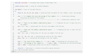 C Programming Examples For Beginners Pptx C Programming Examples For Beginners Pptx