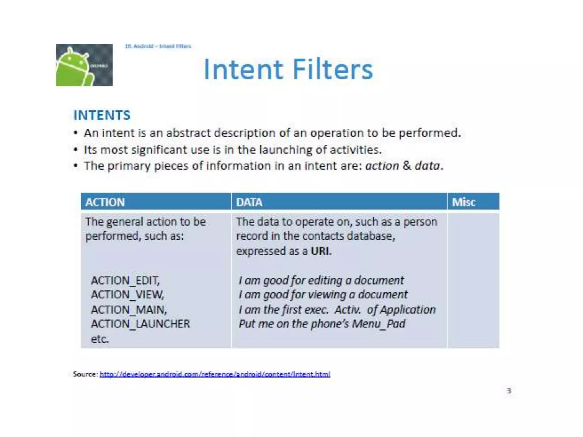Android Training - Part 4
