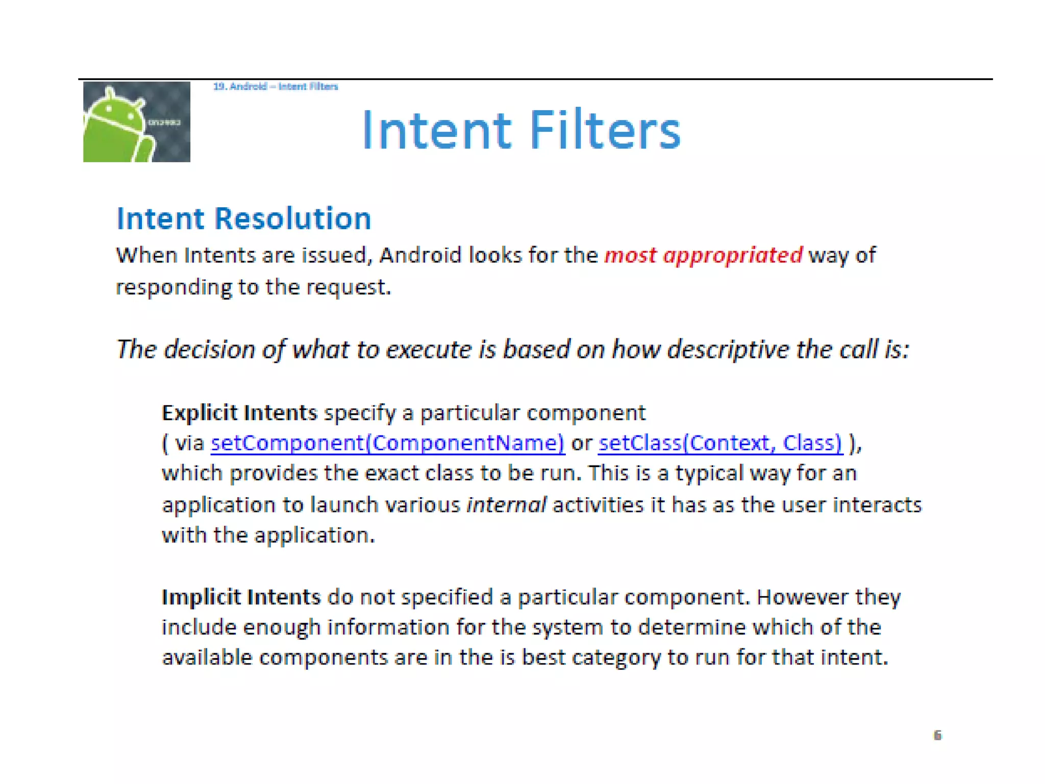 Android Training - Part 4