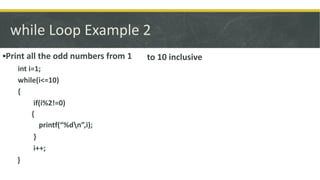 Cse programming language ….how to make loop and nested loop | PDF