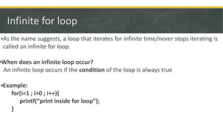 Cse programming language ….how to make loop and nested loop | PDF