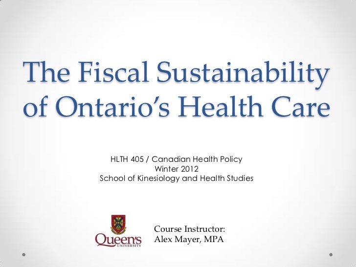 Dissertation on sustainability of private healthcare