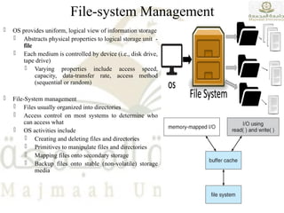 Operating systems structures and their practical applications | PPT