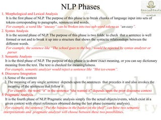 overview of natural language processing concepts | PDF