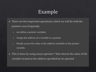 intro to pointer C++ | PPTX | Programming Languages | Computing