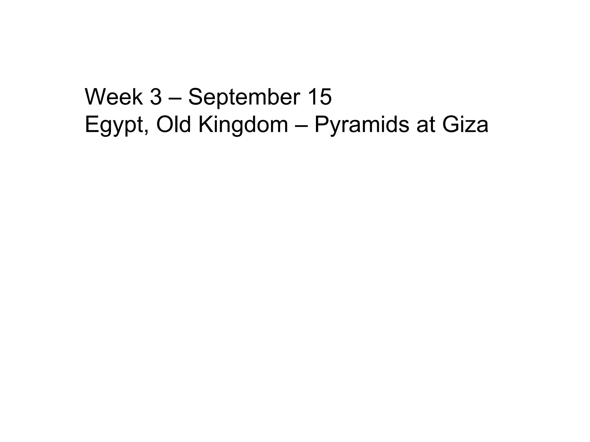 Week 3 september 15 | PPT