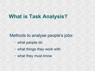 Week3 task analysis_v1 (3) | PPT | Home & Garden