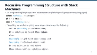 Recursion Program Structure Comprehensive Introduction to Data Types, Programming Structures, and ...