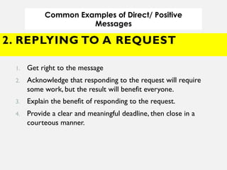 LIB300 Week 3 writing positive messages | PDF