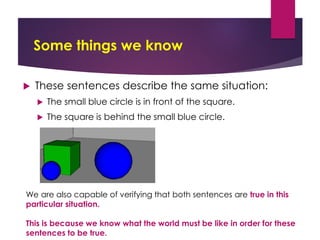 Week 4.1 semantics student copy | PDF