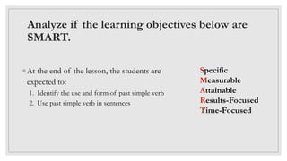 ELT201 Week 4 Lesson Planning: Blooms Taxonomy of Thinking Skills | PDF