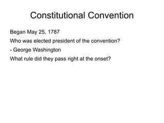 Who was elected president of the convention? 