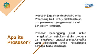 Cpu Dan Storage Memori dan Storage_Memori dan Storage_Memori dan Storage | PPTX