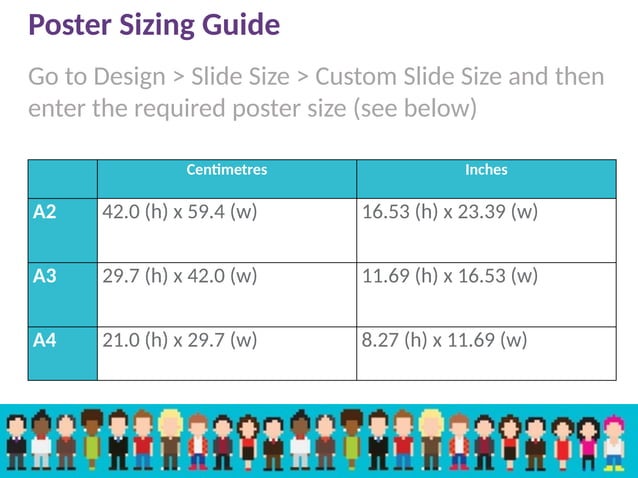 Student Poster Project Sizes Academic Poster An introduction. Level 5 | PPT