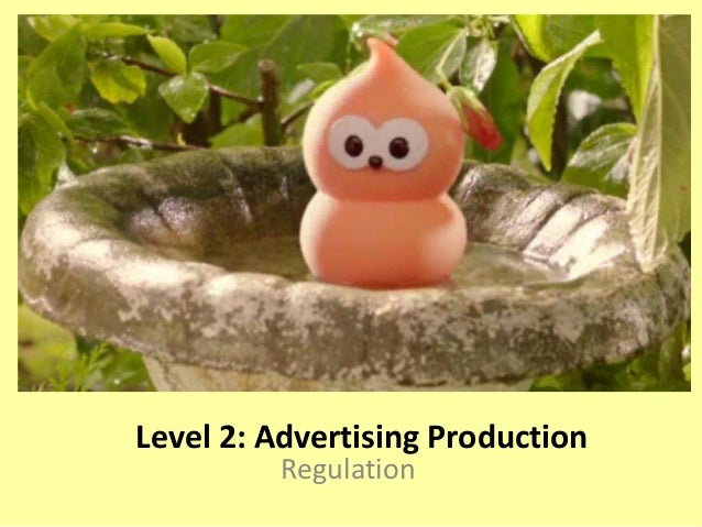 Week 4 advertising regulation